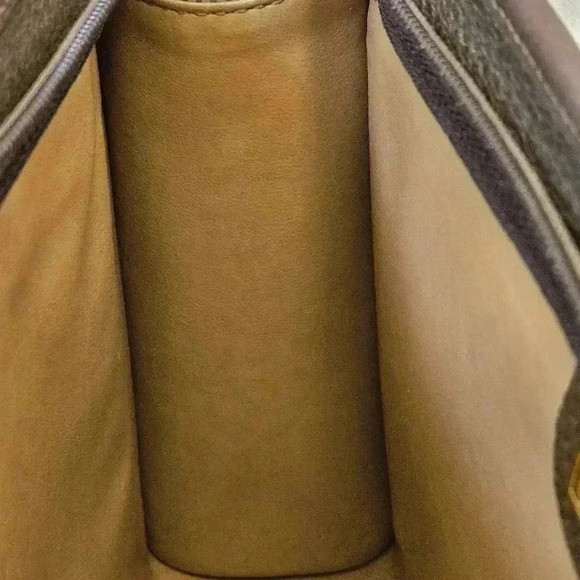 Brown PVC  Monogram Clutch - Picture 16 of 16